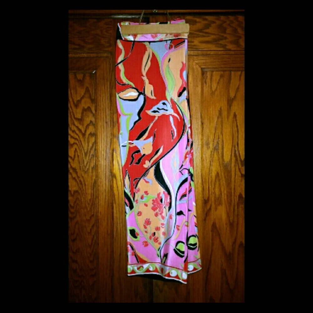 *PRICE DROP* Silk Printed Pants